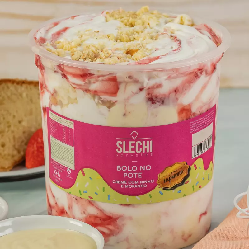 Pote de sorvete - 1,8 L