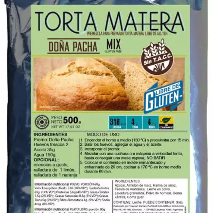 Bizcochuelo vainilla Doña Pacha