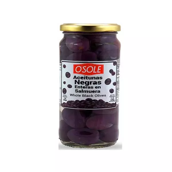 Aceitunas Negras Enteras 840gr
