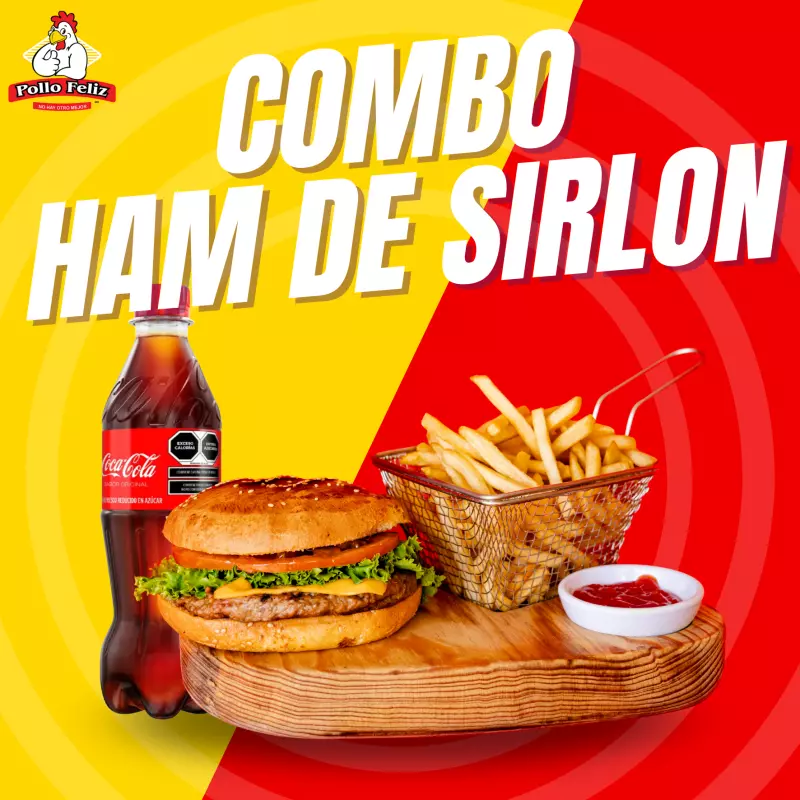 Combo Hamburguesa de Sirlon
