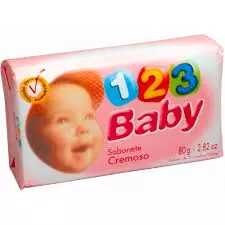 SABONETE BABY ROSA 80G