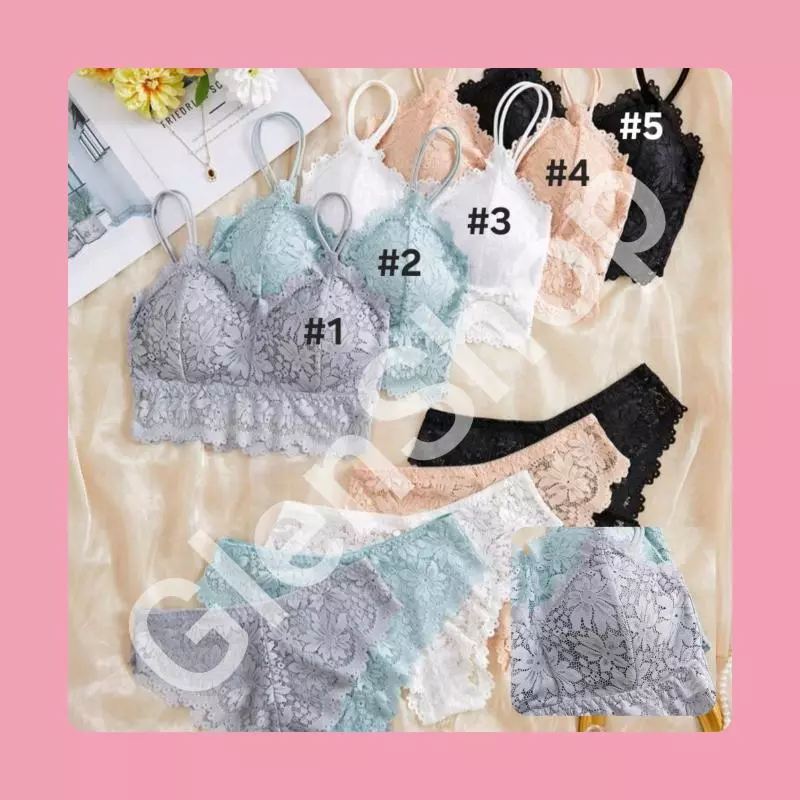 Conjunto lenceria encaje 2
