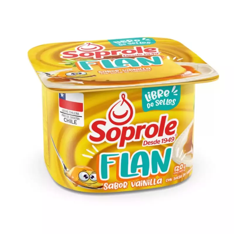 FLAN VAINILLA 125ML SOPROLE