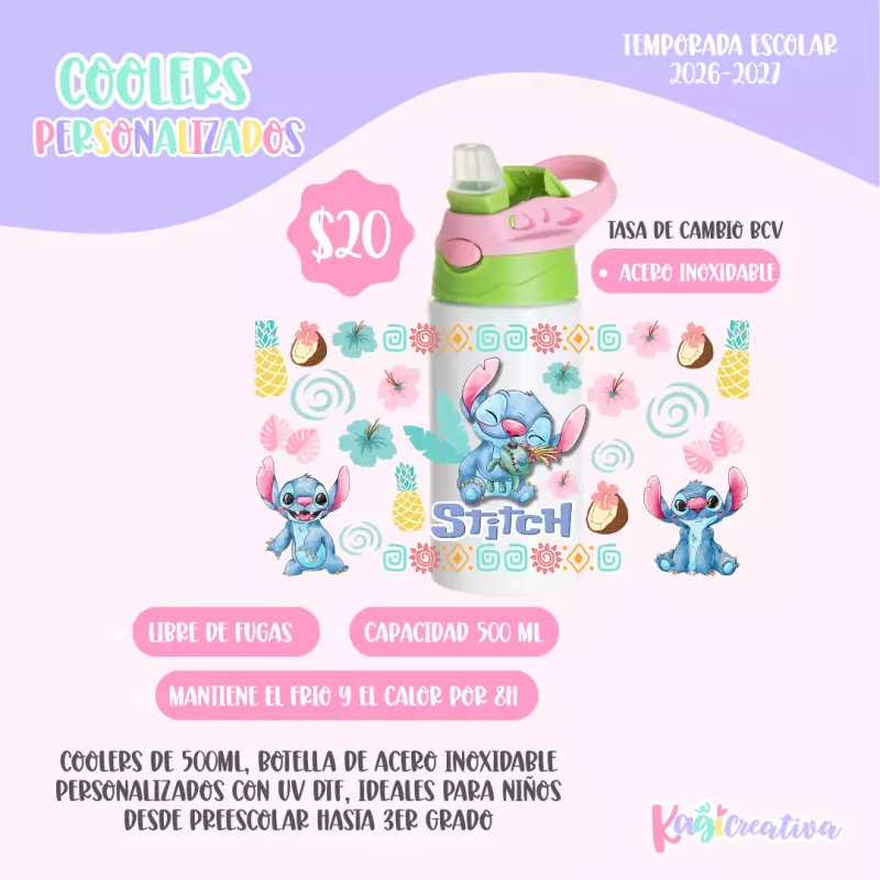 Cooler Acero Inoxidable Kids