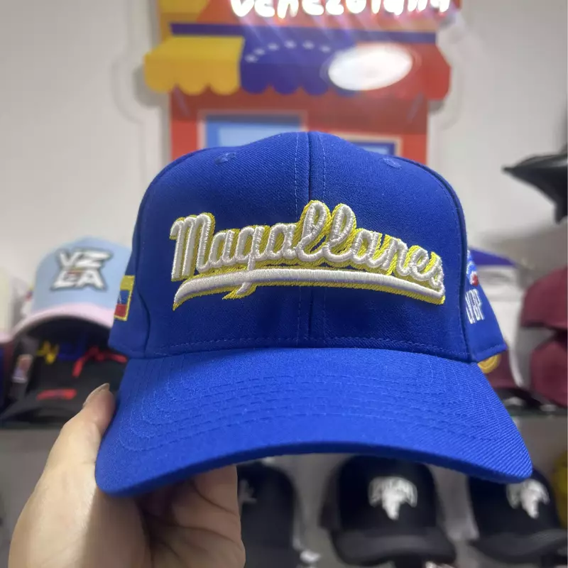 Gorra Magallanes azul curva