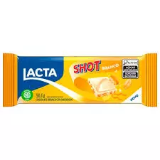 CHOCOLATE LACTA SHOT BRANCO 50G