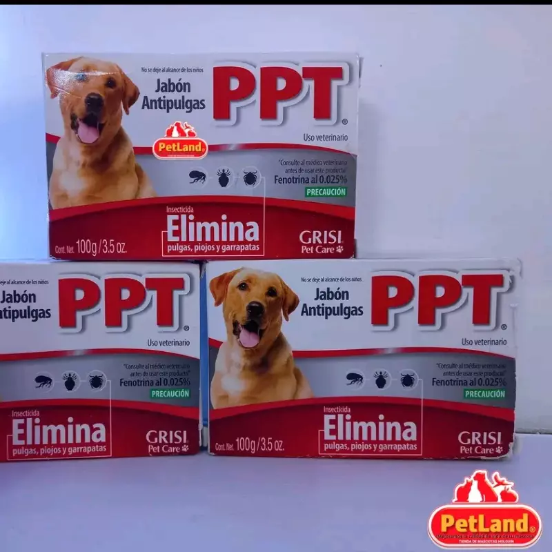 PPT jabón Antipulgas