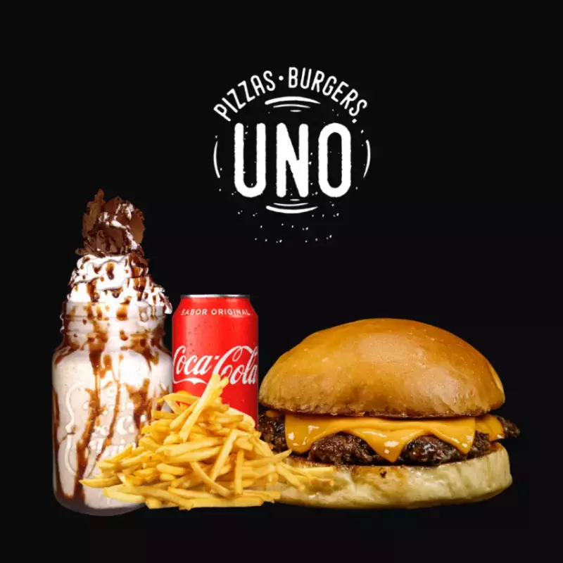 Combo Clássico favorito milk shake