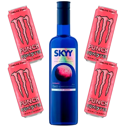 Skyy Cosmic + 4 Monster Pipeline