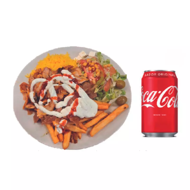 PLATO KEBAB NORMAL O GRANDE.