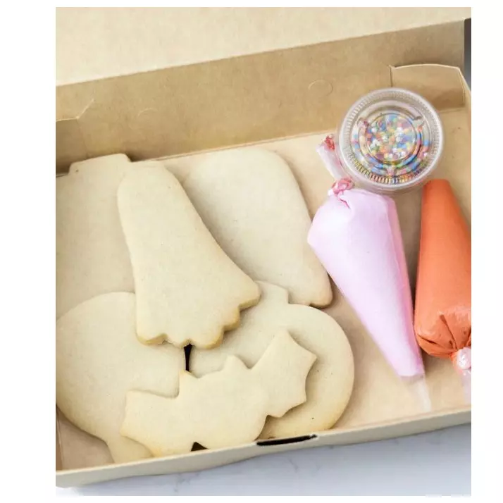 Caja de Galletas para pintar😱👻