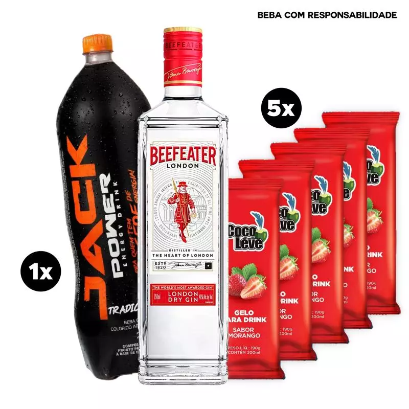 Combo Gin Beefeater London Dry 750ml