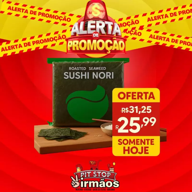 SUSHI NORI GREEN C/50 FOLHAS