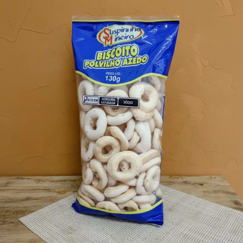 BISCOITO DE POVILHO AZEDO 130G