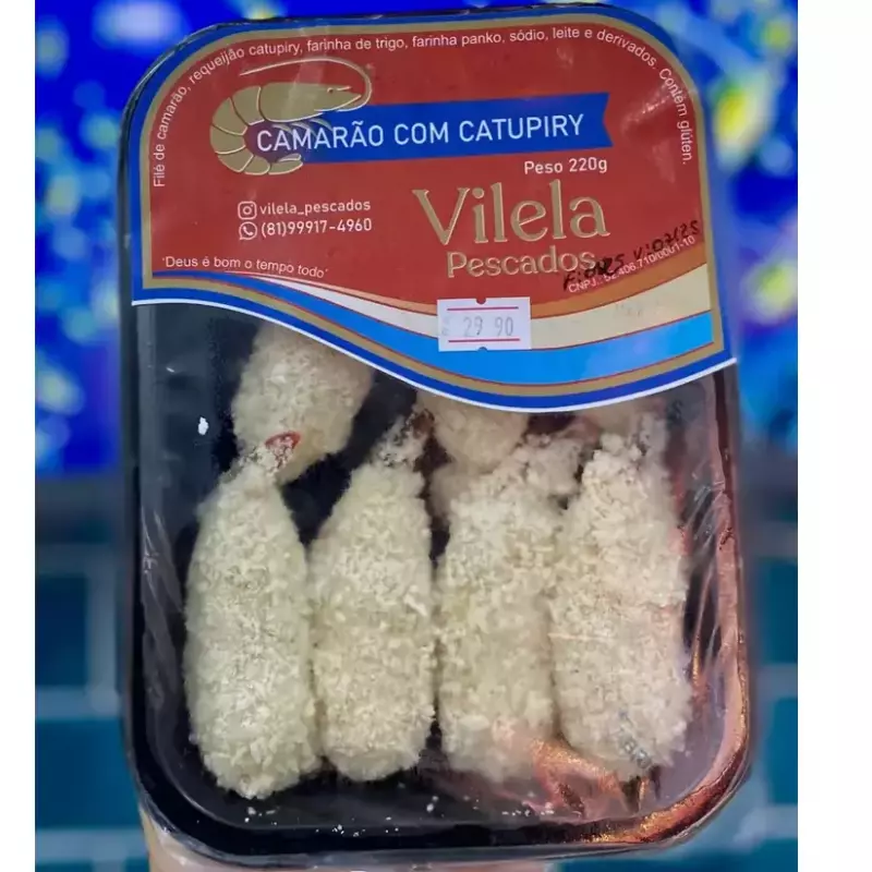 Camarão Com Catupiry 220G