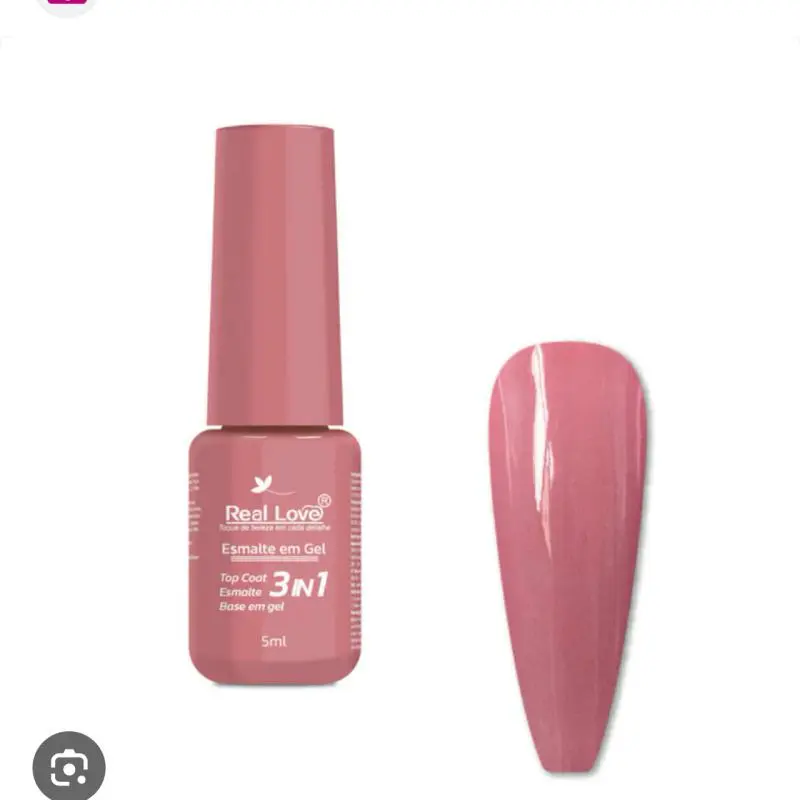 Esmalte Gel 3 Em 1 R.Love 5ml - 010
