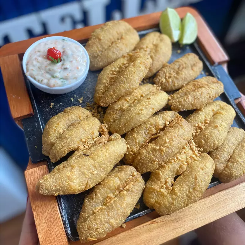 PORÇÃO DE FILÉ DE TRILHA