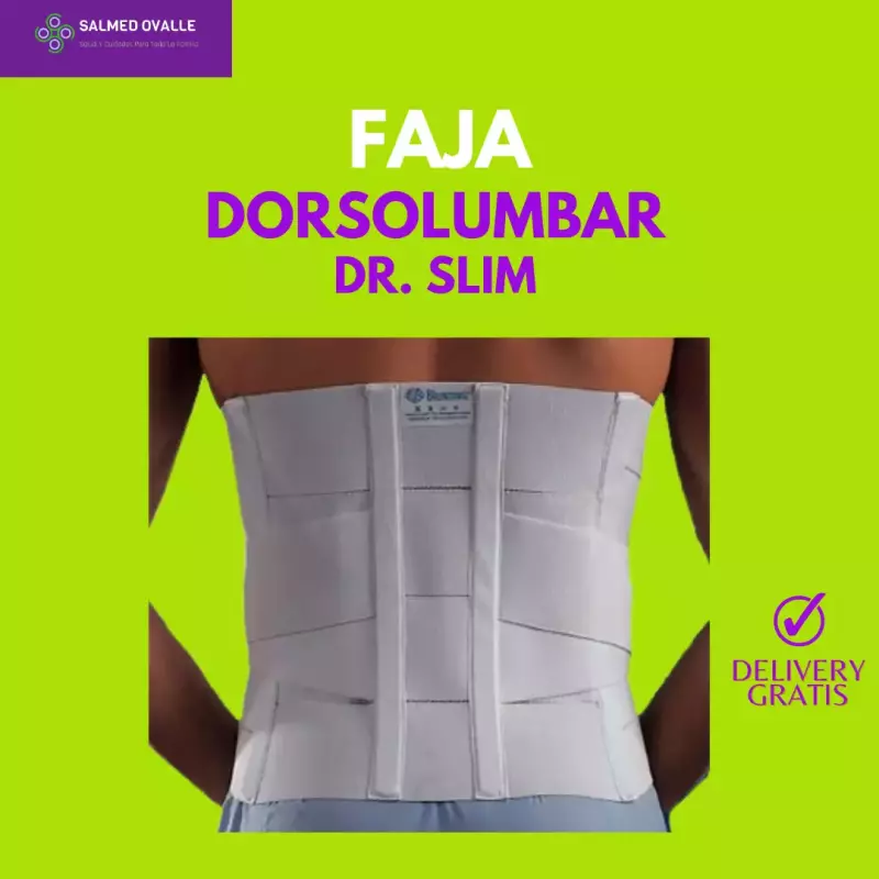 FAJA DORSOLUMBAR DR SLIM