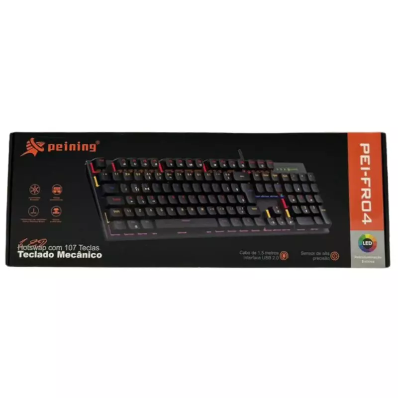 TECLADO MECANICO PEINING PEI-FR04