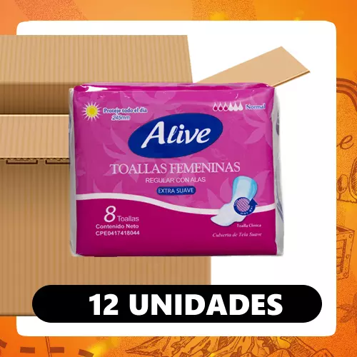 Docena Alive Toalla Diaria