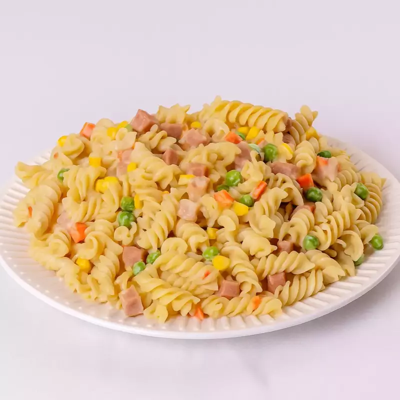 Fusilli a la crema vegana