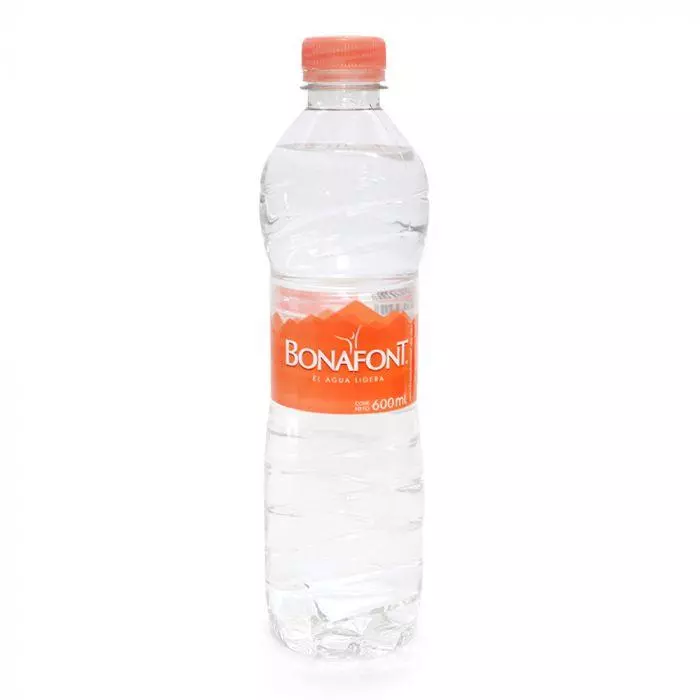 Agua botella