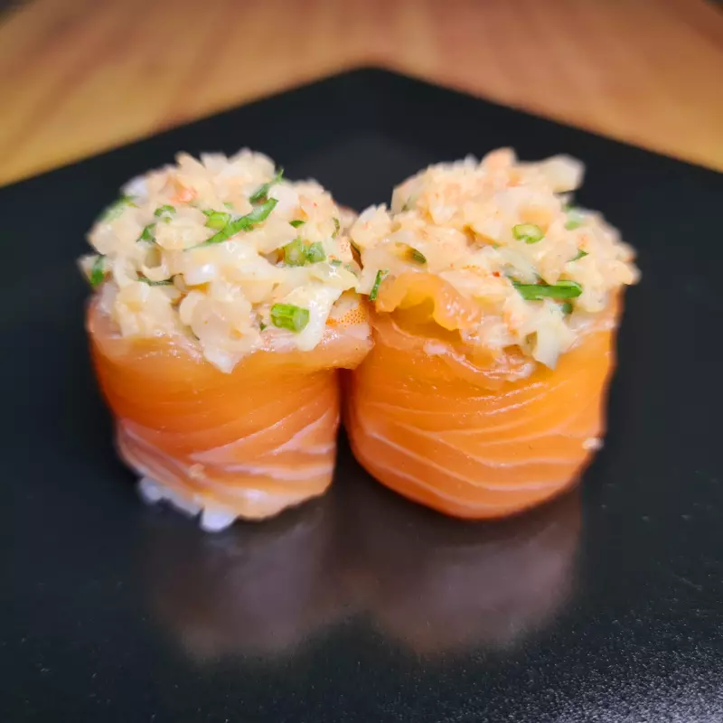 Gunkan de Gambas (2 peças)