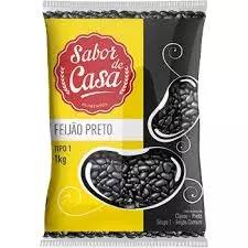 FEIJÃO PRETO SABOR DA CASA 1KG