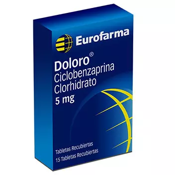 Doloro 5 mg 15 tabletas