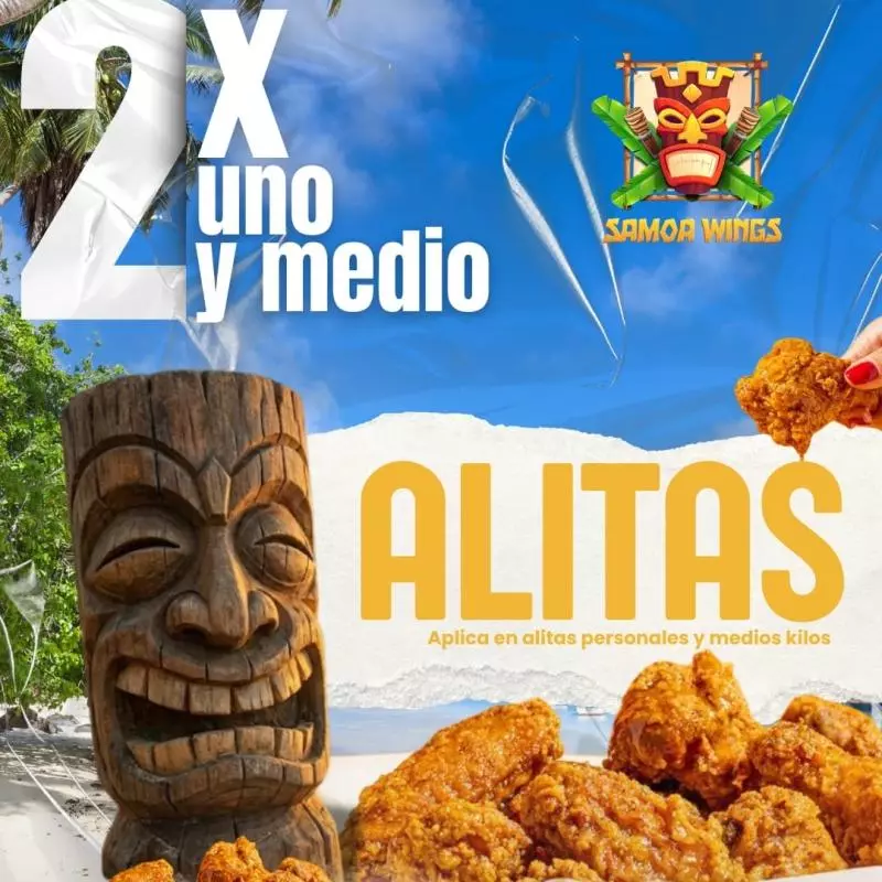 2x1½ en Alitas