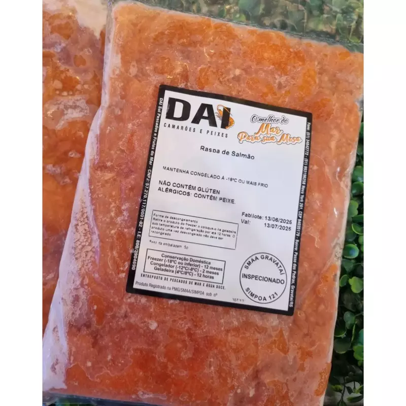 Raspa de salmão 500G