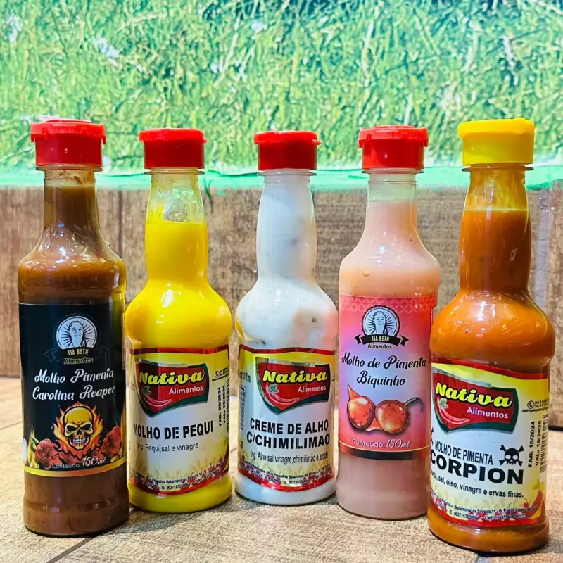 MOLHOS DE PIMENTA