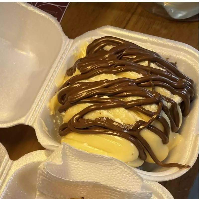 Bolo Ninho com Nutella