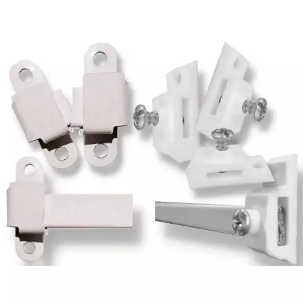 10 SOPORTES PARA VARILLAS VISILLOS