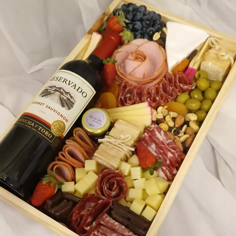 Platter Frios Queijos e Vinho