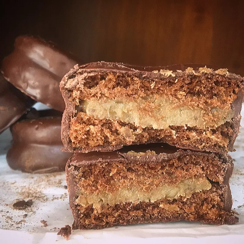 Pão de Mel Recheado Nozes 35g