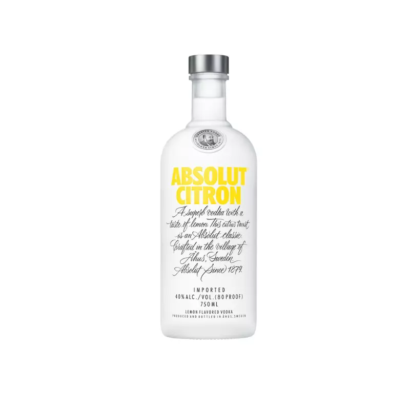 Vodka Absolut Citron 40° 750 c.c.