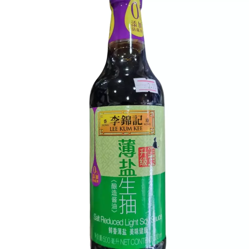 薄盐生抽 salsa bajo soya