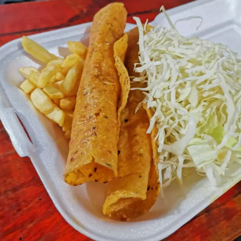 Taco  Camarón Doble ( Maíz)
