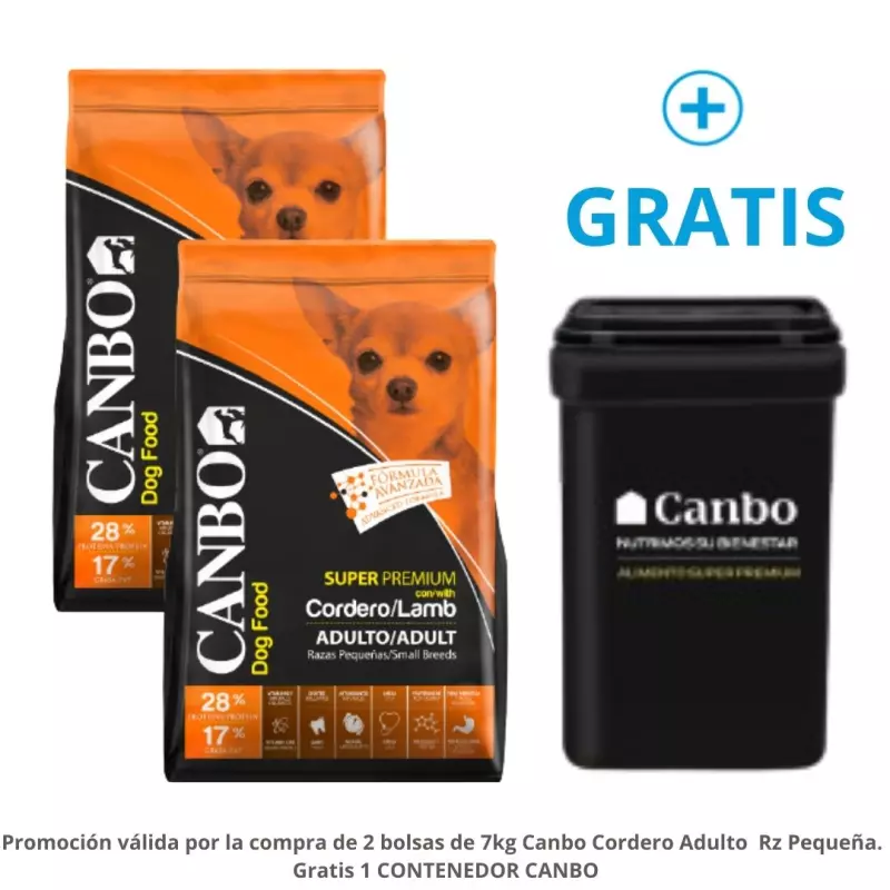 2 CANBO Adulto Rz. PQ + Contenedor