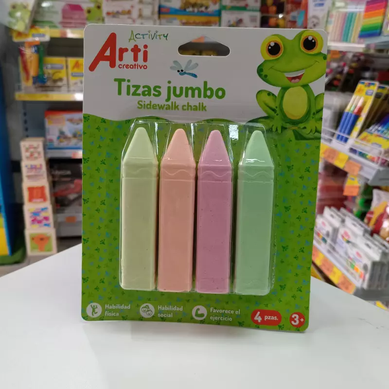 Tizas Jumbo - Sidewalk Chalk