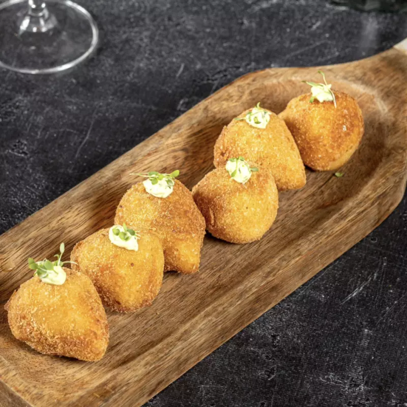 Coxinha artesanal de brisket