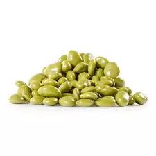 Almendra cubierta de matcha