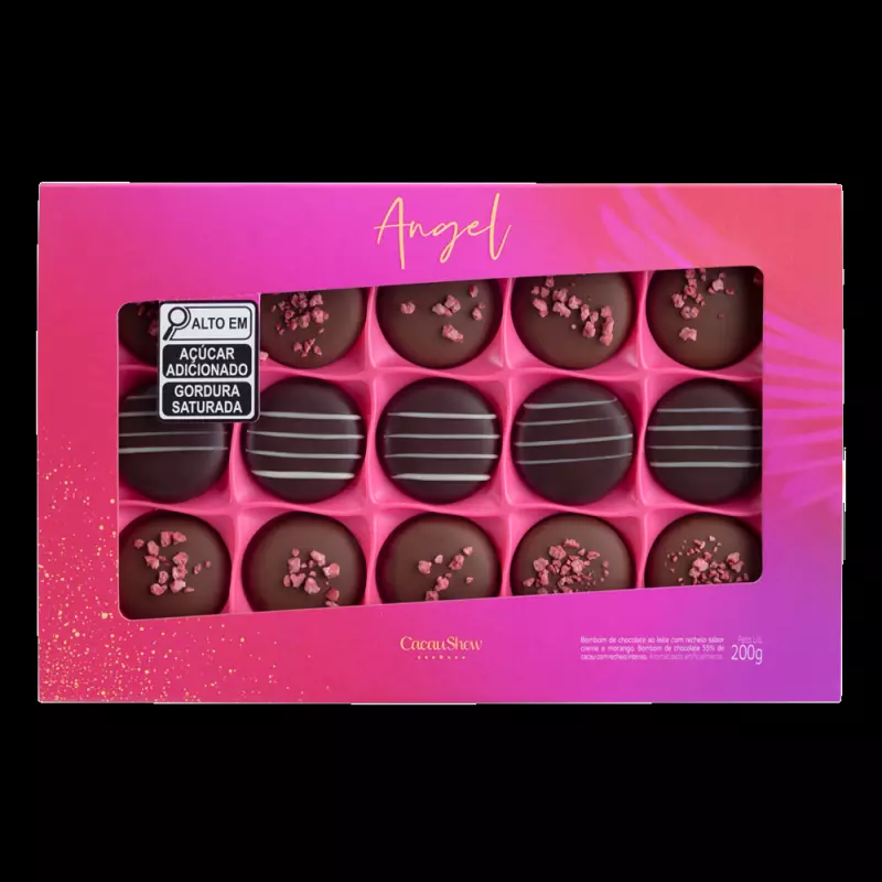 Caixa angel rose 200g