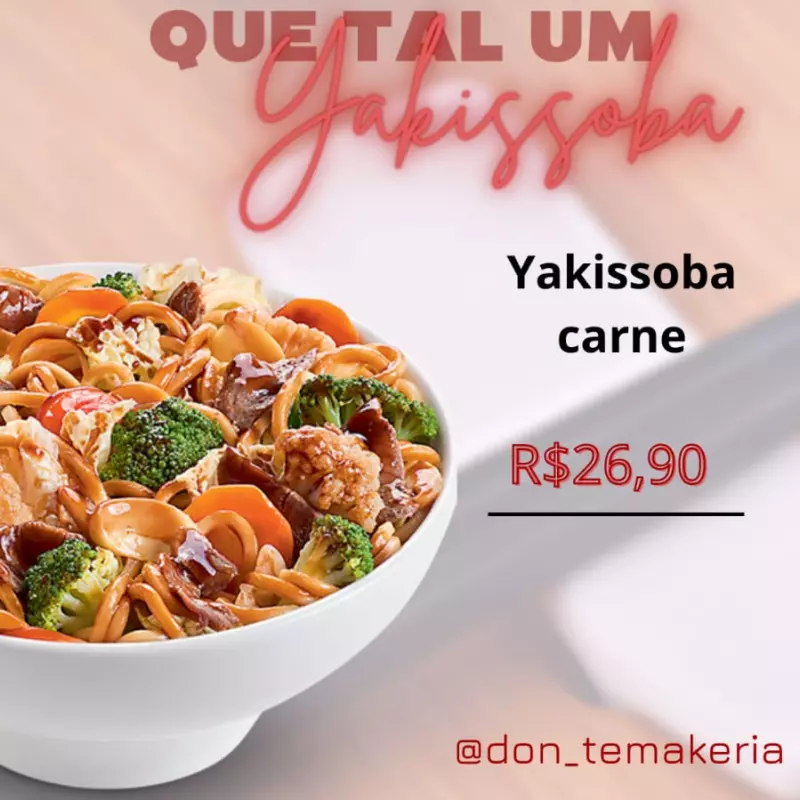 Yakissoba carne