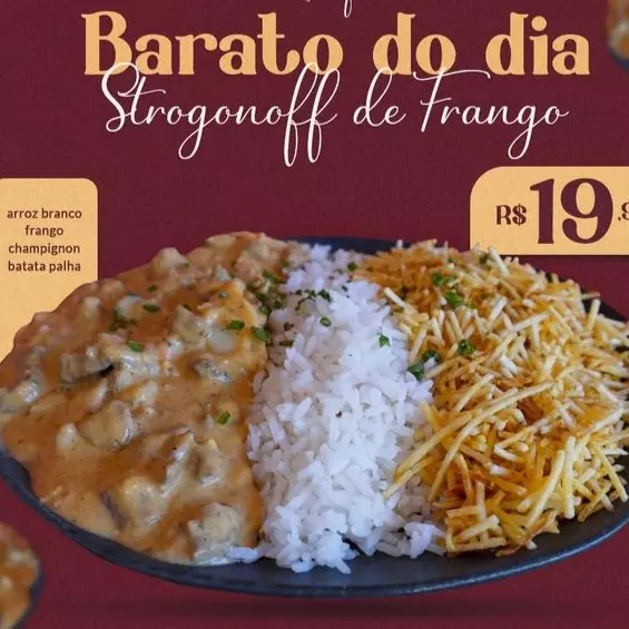 Strogonoff de frango