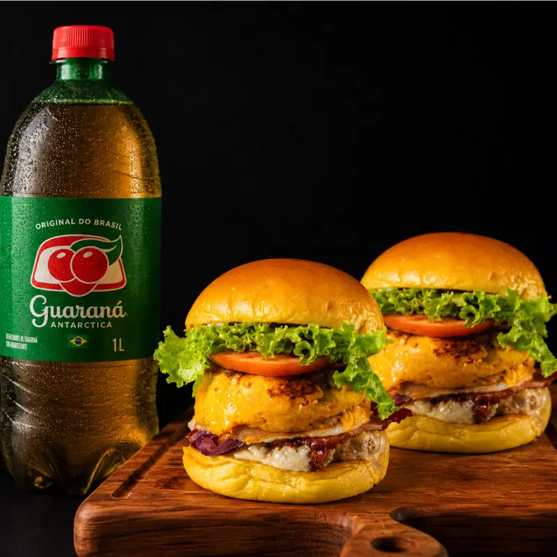 2 Uaifood Cremoso + Guarana 1 Litro