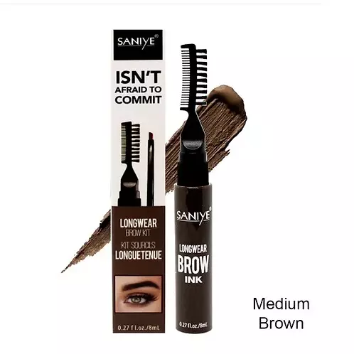 LONGWER BROW KIT MEDIUM BROWN M320