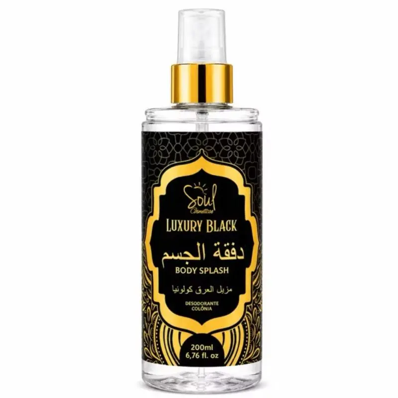 BODY SPLASH LUXURY BLACK 200ML