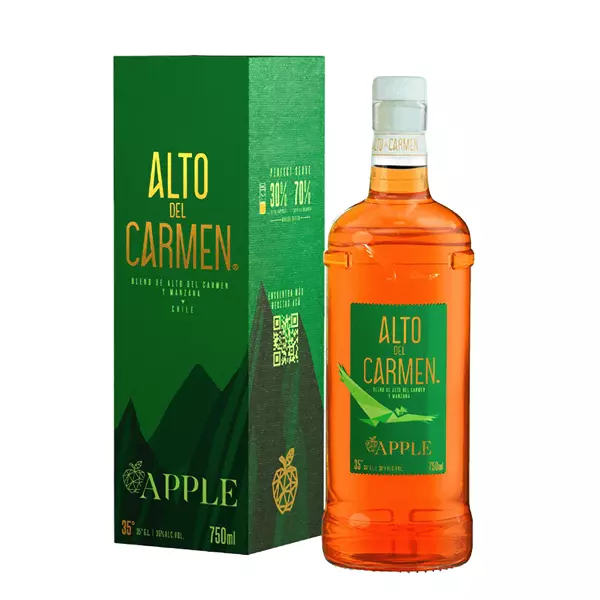 Pisco Alto De Manzana 35° de 750 ml